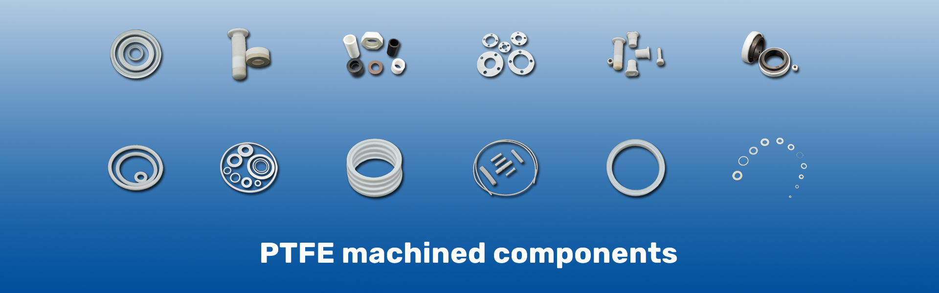 Graphite Filled PTFE,
                Packings Bellows, Bearings, Protective Linings, Piston Rings, Ring Gaskets, PTFE machined parts